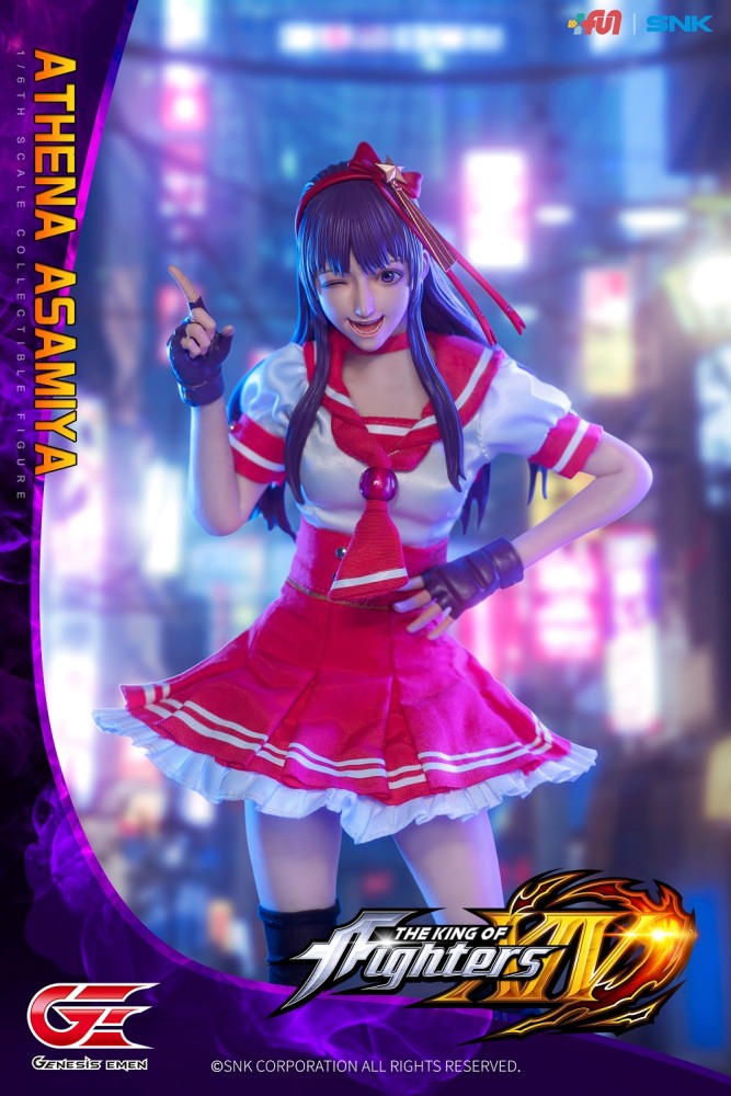 (In Stock)The King of Fighters(XIV) --ATHENA ASAMIYA 1/6TH SCALE ACTION FIGURE