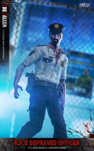 (In Stock)Patriot Studio The Fallen R.P.D Deprived Officer 1/12 Realistic Figure PATF010