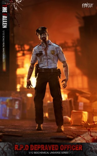 (Pre-order)Patriot Studio The Fallen R.P.D Deprived Officer 1/12 Realistic Figure PATF010