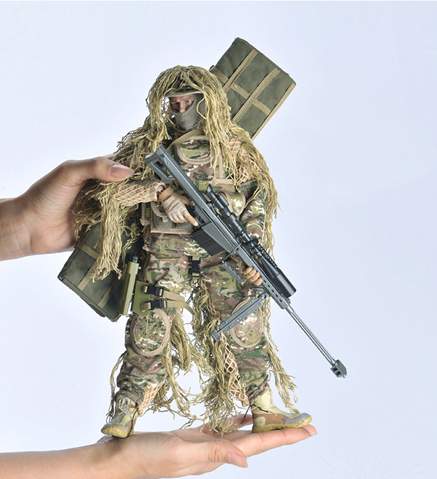 US$ 59.00 - KAD Hobby Military Model 12 Inch Jungle Sniper 1/6