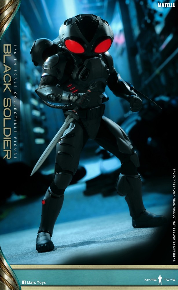 (Pre-order)Mars Toys 1/6 Black Soldier Action Figure MAT011