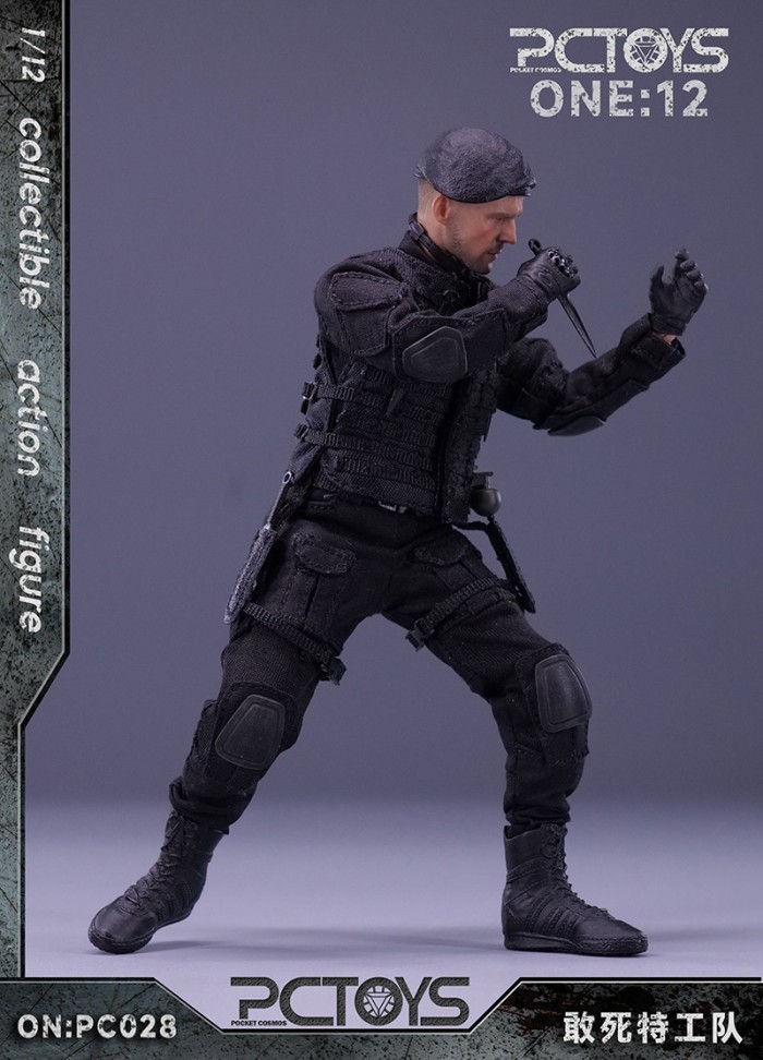 (Pre-order)PC Toys The Expendables 1/12 Jason Statham Collectible Figures PC028