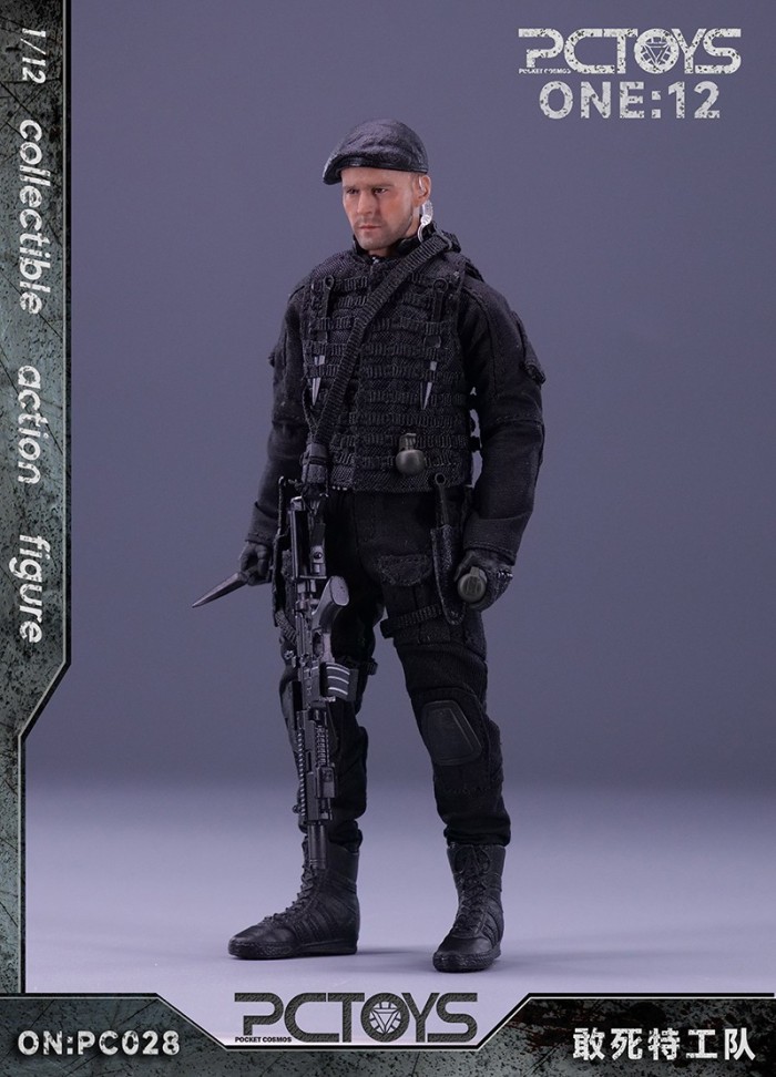 (Pre-order)PC Toys The Expendables 1/12 Jason Statham Collectible Figures PC028