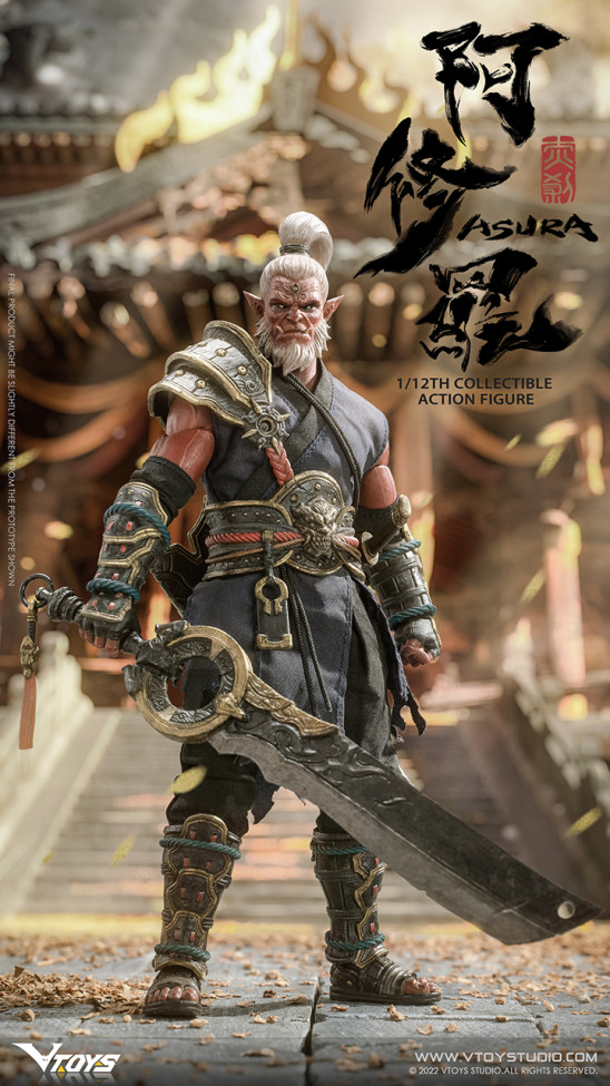（Pre-order）VTOYS Asura - Red Demon 1/12 6 Inch Action Figure VSD006