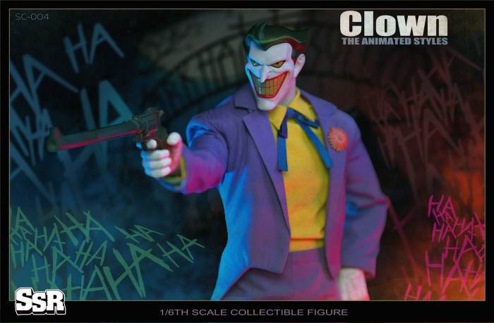 SSRTOYS THE ANIMATED STYLES CLOWN 1/6 REALISCTIC FIGURE SSC-004