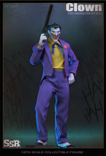 (In Stock)SSRTOYS THE ANIMATED STYLES CLOWN 1/6 REALISCTIC FIGURE SSC-004