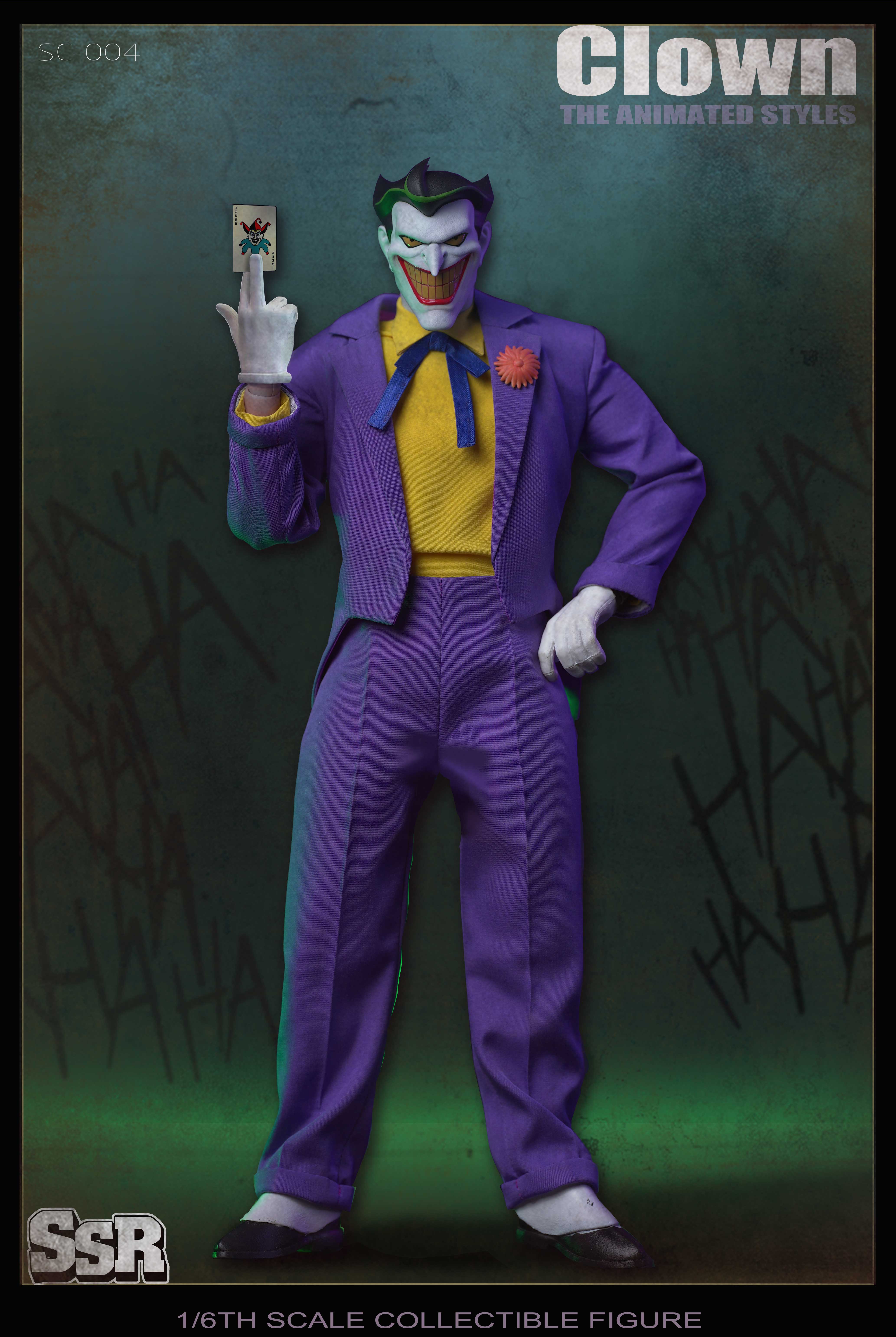 US$ 30.00 - (Pre-order)SSRTOYS THE ANIMATED STYLES CLOWN 1/6 REALISCTIC  FIGURE SSC-004 