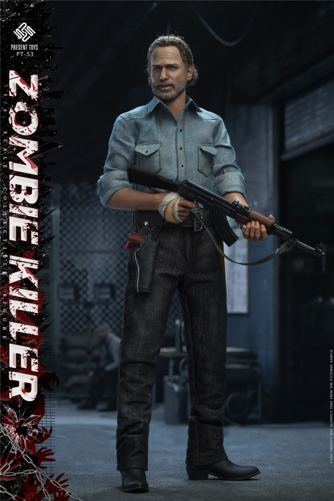 (Pre-order)Present Toys The Walking Dead 1/6 Rick Grimes The Zombie Killer PT-sp53