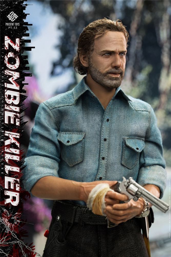 (Pre-order)Present Toys The Walking Dead 1/6 Rick Grimes The Zombie Killer PT-sp53