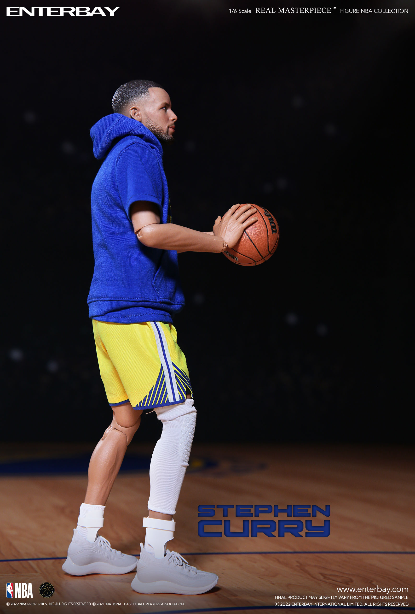 中古）ENTERBAY ステフィン・カリー MOTION MASTERPIECE US$ 309.00 - Enterbay 1/6 RM-1086 NBA Real Masterpiece