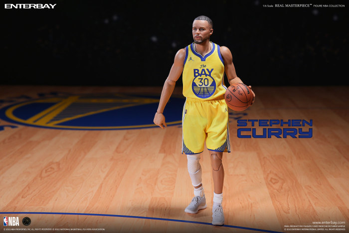(in stock)Enterbay 1/6 RM-1086 NBA Real Masterpiece Stephen Curry