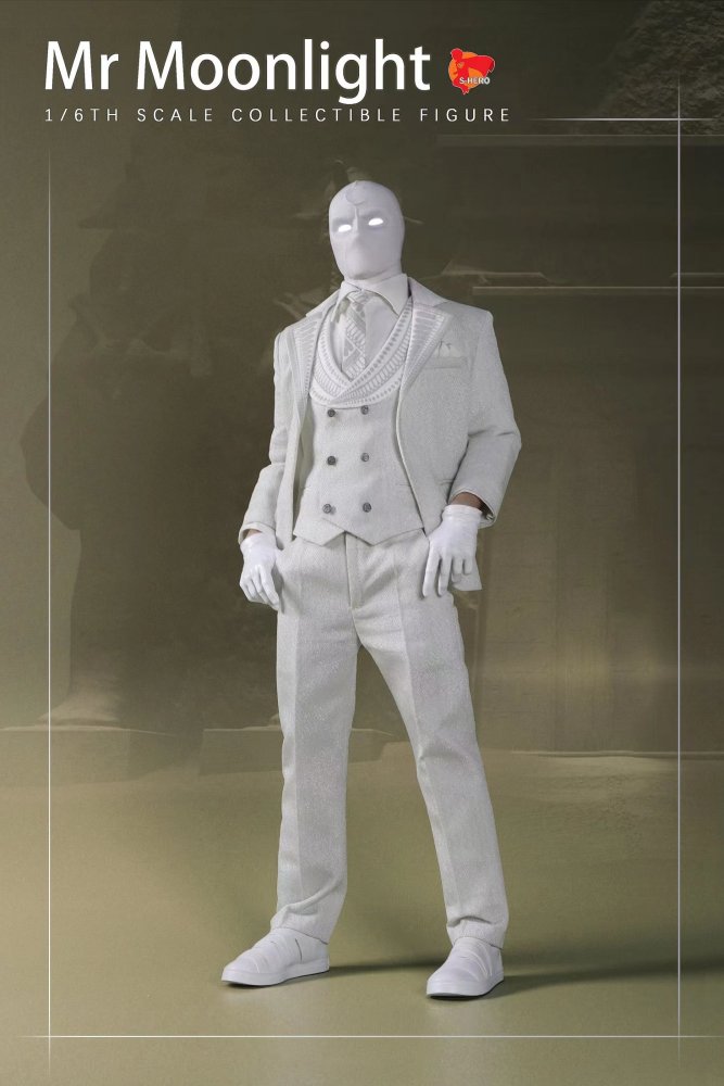 (Pre-order)S Hero 1/6 Moon Knight Marc Spector Realistic Figure Mr MoonLight SH002