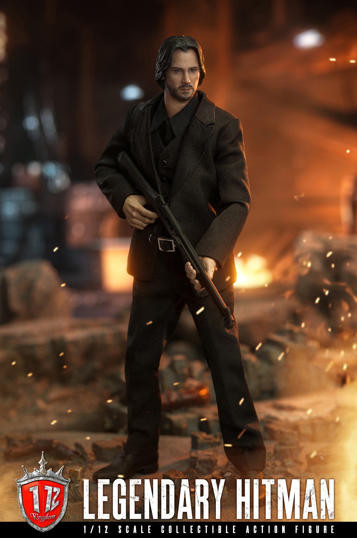 US$ 85.00 - (In Stock)Kingdom John Wick 1/12 KD-9001 US$ 85.00 - (In Stock)Kingdom John Wick 1/12 KD-9001