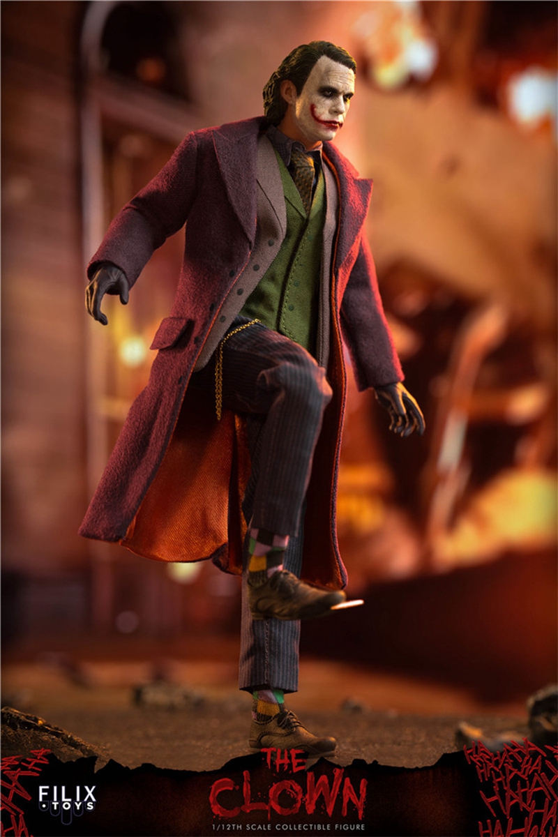 US$ 109.00 - Filix Toys 1/12 The Clown 6 inch Joker FX004 - www