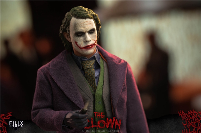 FILIX TOYS 1/12 ジョーカー フィギュア FX004 Filix Toys FX004 1/12 6in Heath Ledger Joker In Stock | eBay