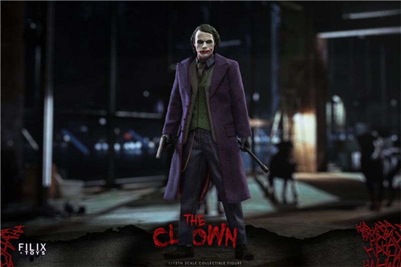 FILIX TOYS 1/12 ジョーカー フィギュア FX004 Filix Toys FX004 1/12 6in Heath Ledger Joker In Stock | eBay