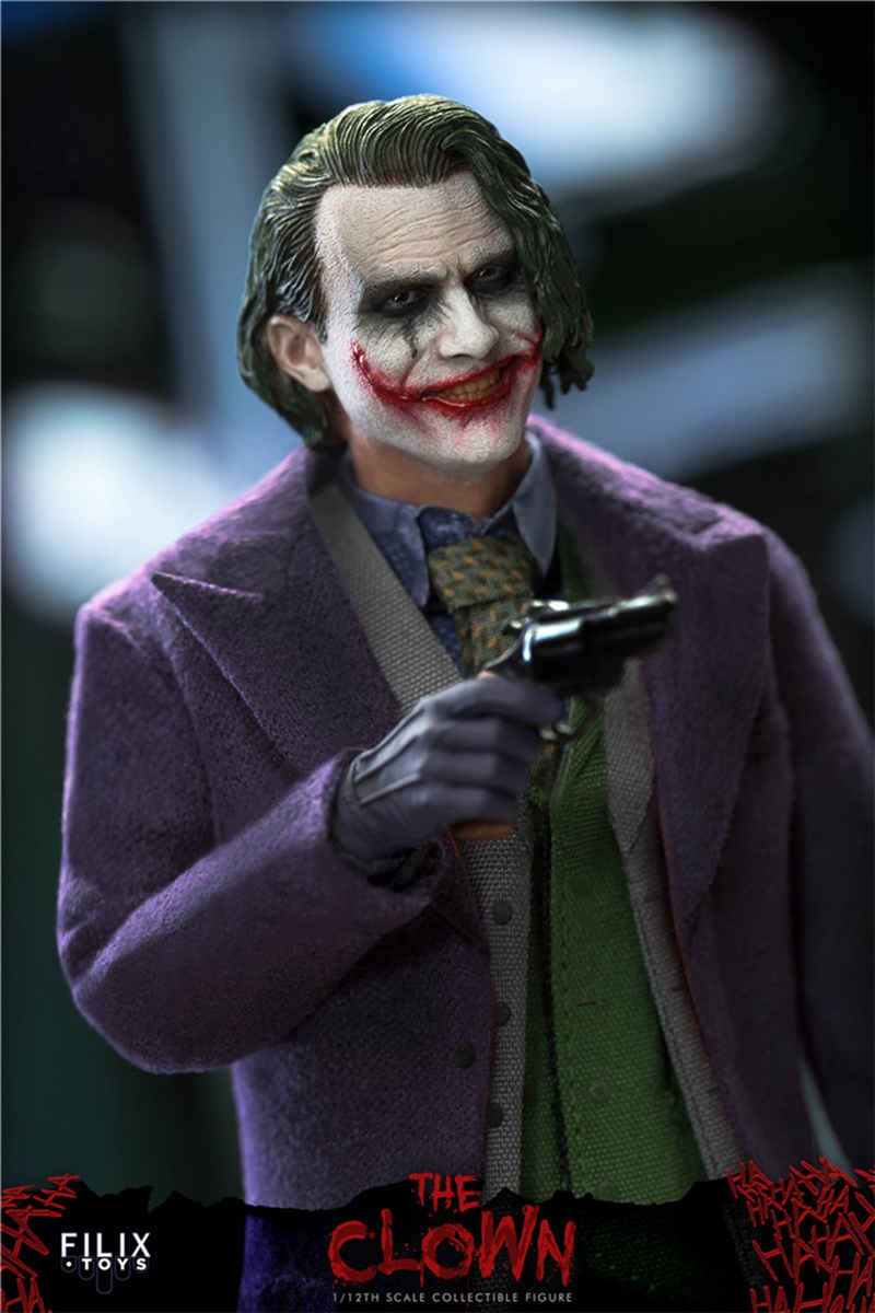 FILIX TOYS 1/12 ジョーカー フィギュア FX004 Filix Toys FX004 1/12 Joker Resin Action Figure Model Collection