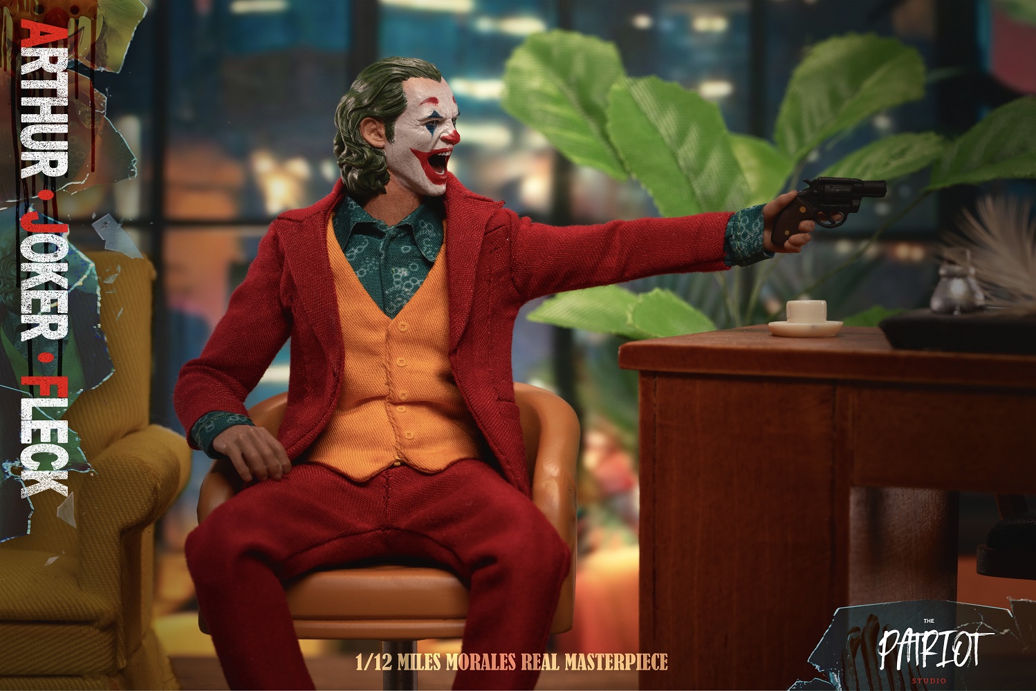 US$ 130.00 - Patriot Studio 1/12 Arthur Joker Fleck Deluxe PAJD005