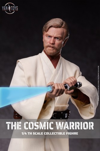 (Pre-order)YANTOYS Star Wars 1/4 Scale Cosmic Warrior Obi-Wan Kenobi Movable Figure LCY03