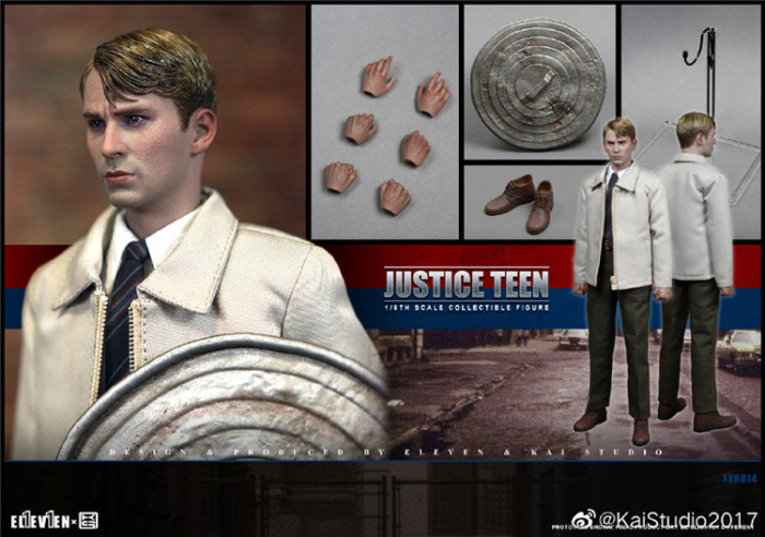 (Pre-order)Eleven X KAI EXK014 1/6 Justice Teen Aka Young Steve Rogers Captain America