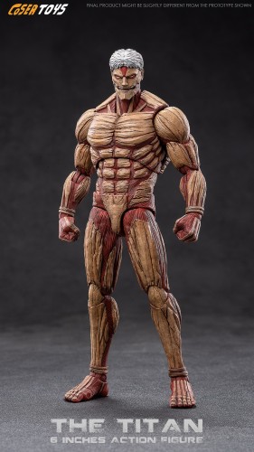 (Pre-order)COSER TOYS X VToys 6 Inches Giant Action Figure 1/12 Armored Titan  AD-001&AD-003