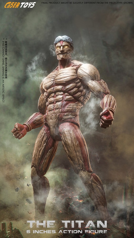 (Pre-order)COSER TOYS X VToys 6 Inches Giant Action Figure 1/12 Armored Titan  AD-001&AD-003