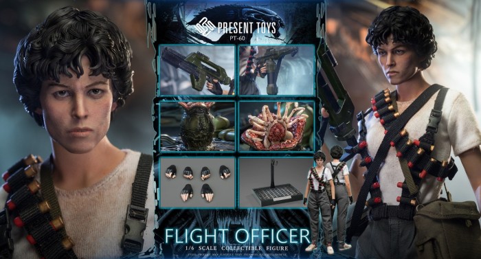 US$ 30.00 - (Pre-order)Present Toys Flight Officer Aliens Ripley 1