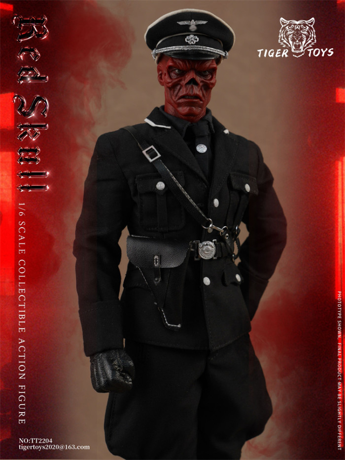 Tiger Toys 1/6 TT2204 Red Skull demon John Schmidt Realistic Figure