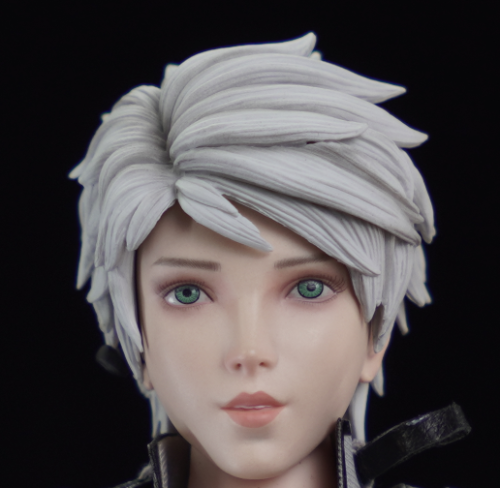 (In Stock)Incarnation 1/6 Realistic Figure Ranbin Smile Headsculpt