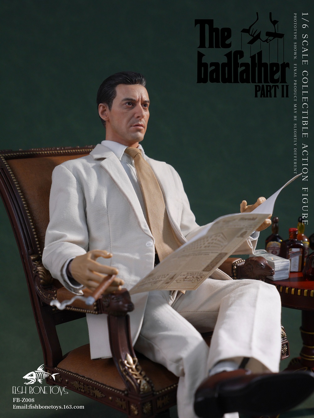 US$ 30.00 - (Pre-order)FISH BONE TOYS FB-Z008 THE GODFATHER