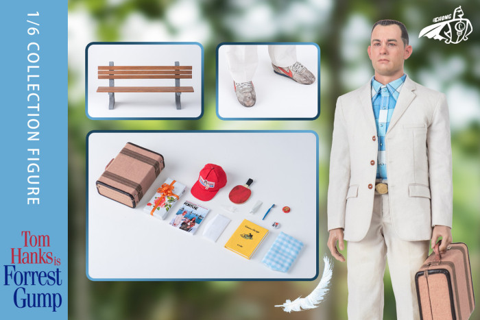 (In Stock)Chong Toys C003 1/6 Scale Forrest Gump figure