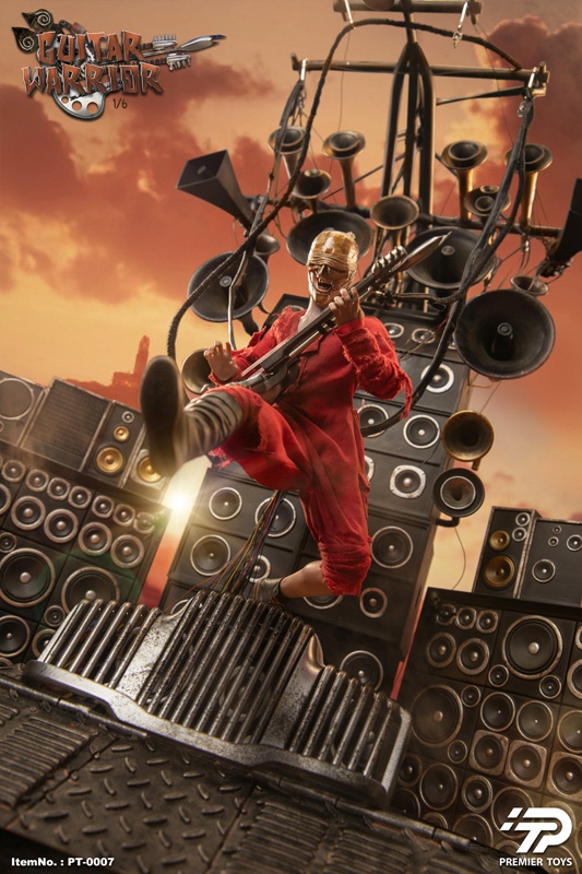 PREMIER TOYS 1/6 ギターワリアー 通常.ver PT0007 US$ 20.00 - (Pre-order)Premier Toys Guitar Warrior PT-0007