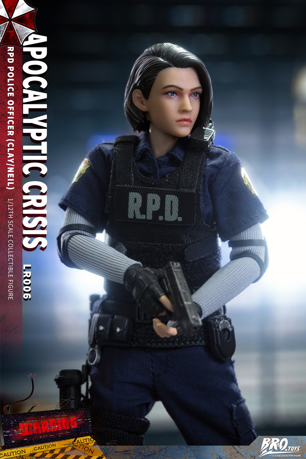 その他 BROTOYS Doomsday Crisis RPD Police Offic Brotoys Studio Doomsday Crisis Rpd Police Officer (Clay/Neil