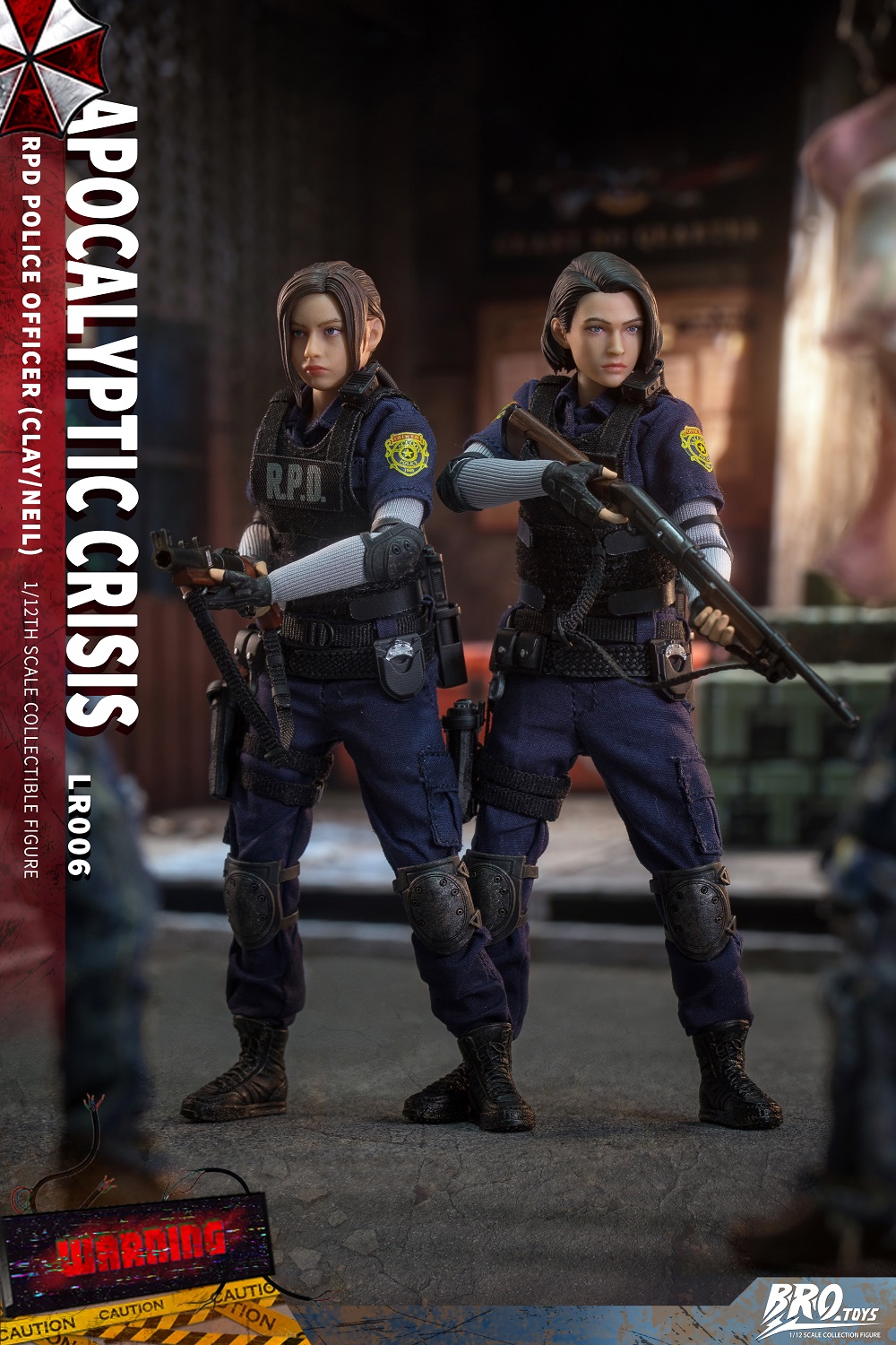 US$ 172.00 - Brotoys Apocalyptic Crisis 1/12 RPD Police