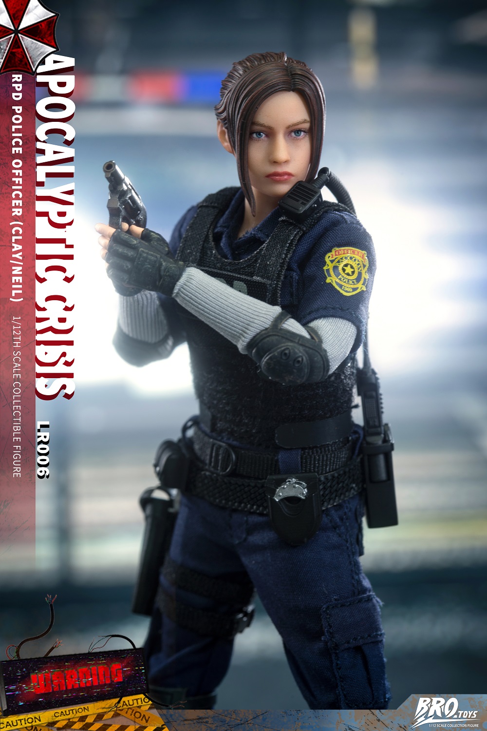 その他 BROTOYS Doomsday Crisis RPD Police Offic 1/12 BroToys Doomsday Crisis RPD Police Officer Suit Clay