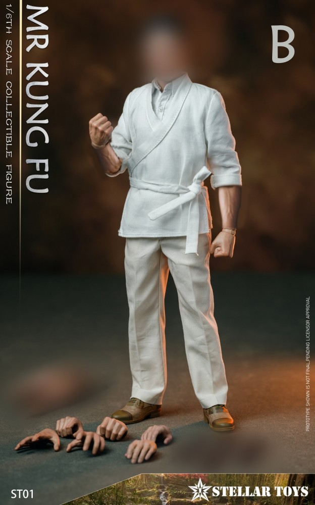 (Pre-order)Stellar Toys 1/6 Mr Kung Fu Realistic Figure ST01