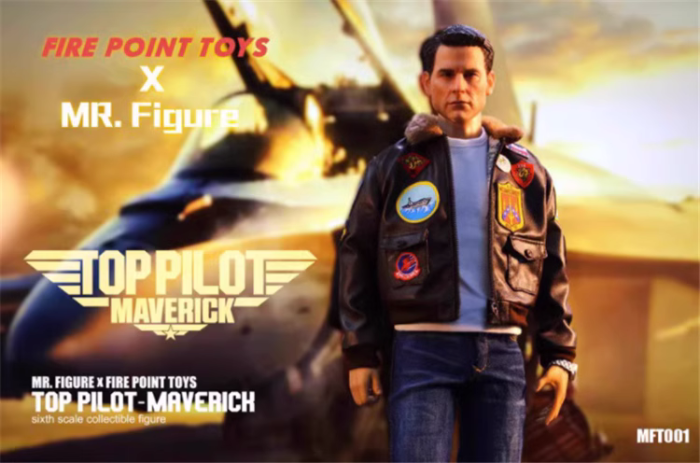 (Pre-order)MR Figure x Fire Point Toys Top Pilot Maverick 1/6 Collectible Figure Top Gun TOM MFT001