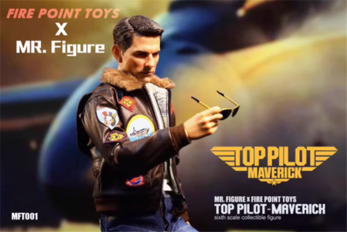 (Pre-order)MR Figure x Fire Point Toys Top Pilot Maverick 1/6 Collectible Figure Top Gun TOM MFT001