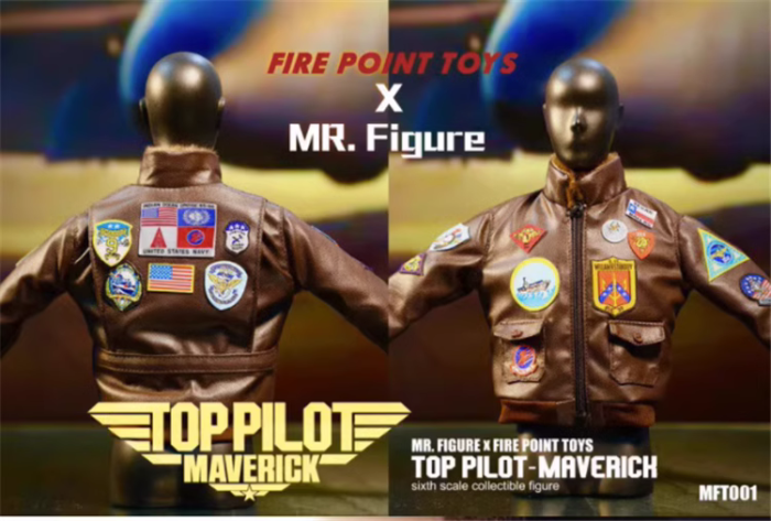 (Pre-order)MR Figure x Fire Point Toys Top Pilot Maverick 1/6 Collectible Figure Top Gun TOM MFT001