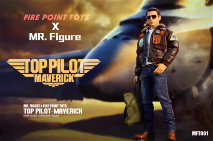 (Pre-order)MR Figure x Fire Point Toys Top Pilot Maverick 1/6 Collectible Figure Top Gun TOM MFT001