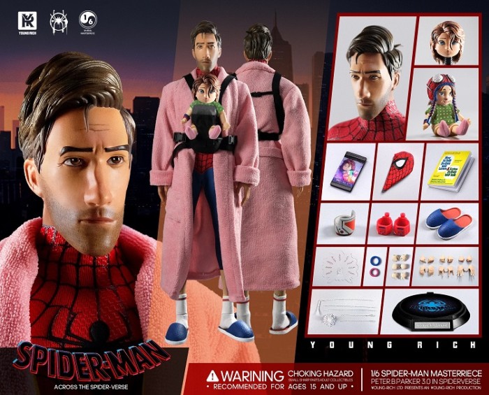(Pre-order)Youngrich Toys YR025 Spider-Man Peter Parker Action Figure Model Toys