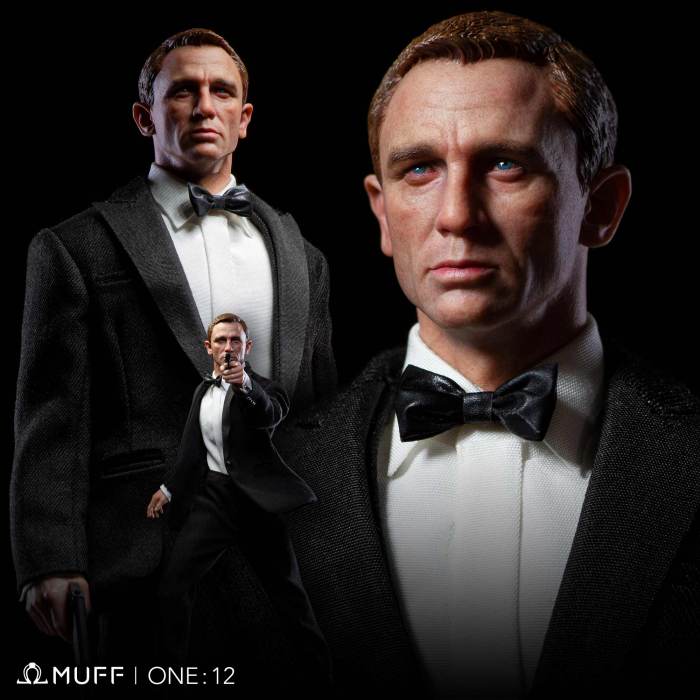 (In Stock) Muff Toys Top Agent Uncle Dan 1/12 Realistic Figure 007 James Bond MF06 Deluxe Version