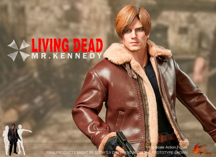 (Pre-order)Hot Heart Living Dead 1/6 Mr.Kennedy Movable Figure FD014ABCD