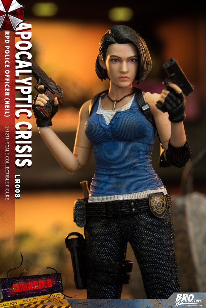 (Pre-order)Brotoys 1/12 Doomsday Crisis-RPO Police Officer Jill LR008