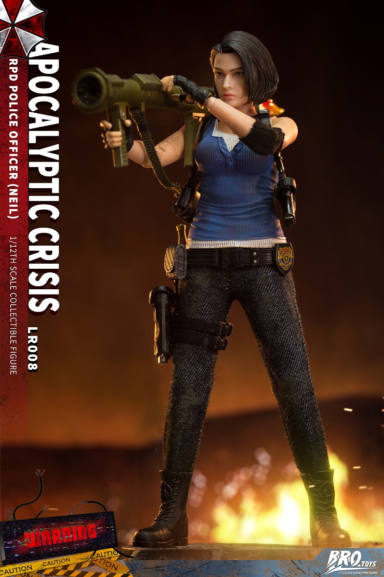 その他 BROTOYS Doomsday Crisis RPD Police Offic Monkey Depot - Boxed Figure: Bro Toys 1/12th Doomsday Crisis