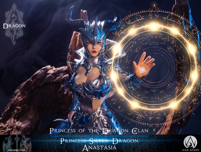(Pre-order)War Story WS019A 1/6 Scale Silver Dragon Anastasia Realistic Figure