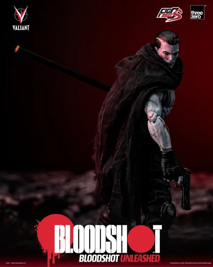 (Pre-order)Threezero FigZero Bloodshot Unleashed 1/12 Valiant Movable Figure