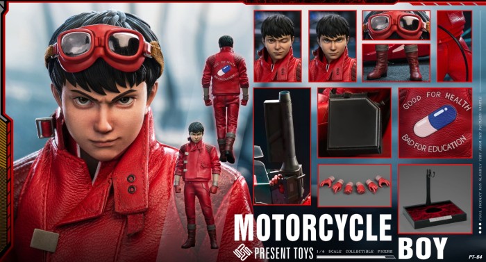 (Pre-order)Present Toys Agira 1/6 Motorcycle Boy PT-SP64 Realistic Figure
