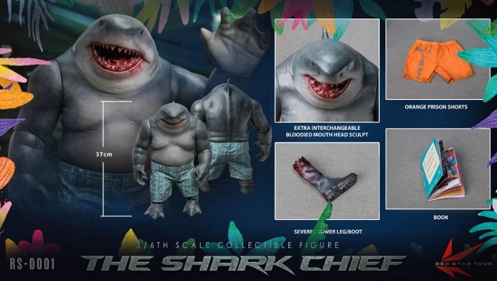 (Pre-order)RED STAR TOYS 1/6 The Shark Chief Movable Figure