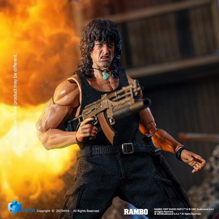 US$ 20.00 - (Pre-order)Haiya Rambo III Exquisite Super 1/12 John
